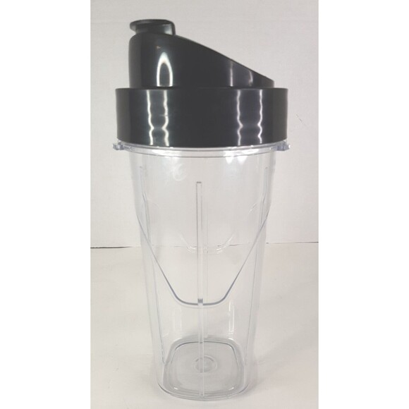 Oster Blend-N-Go 24 oz Replacement Bottle Cup with Slide Closing Sip Cover Lid - Picture 1 of 7